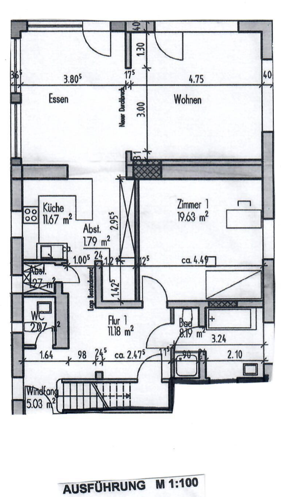 Altbau-Erdgeschoss